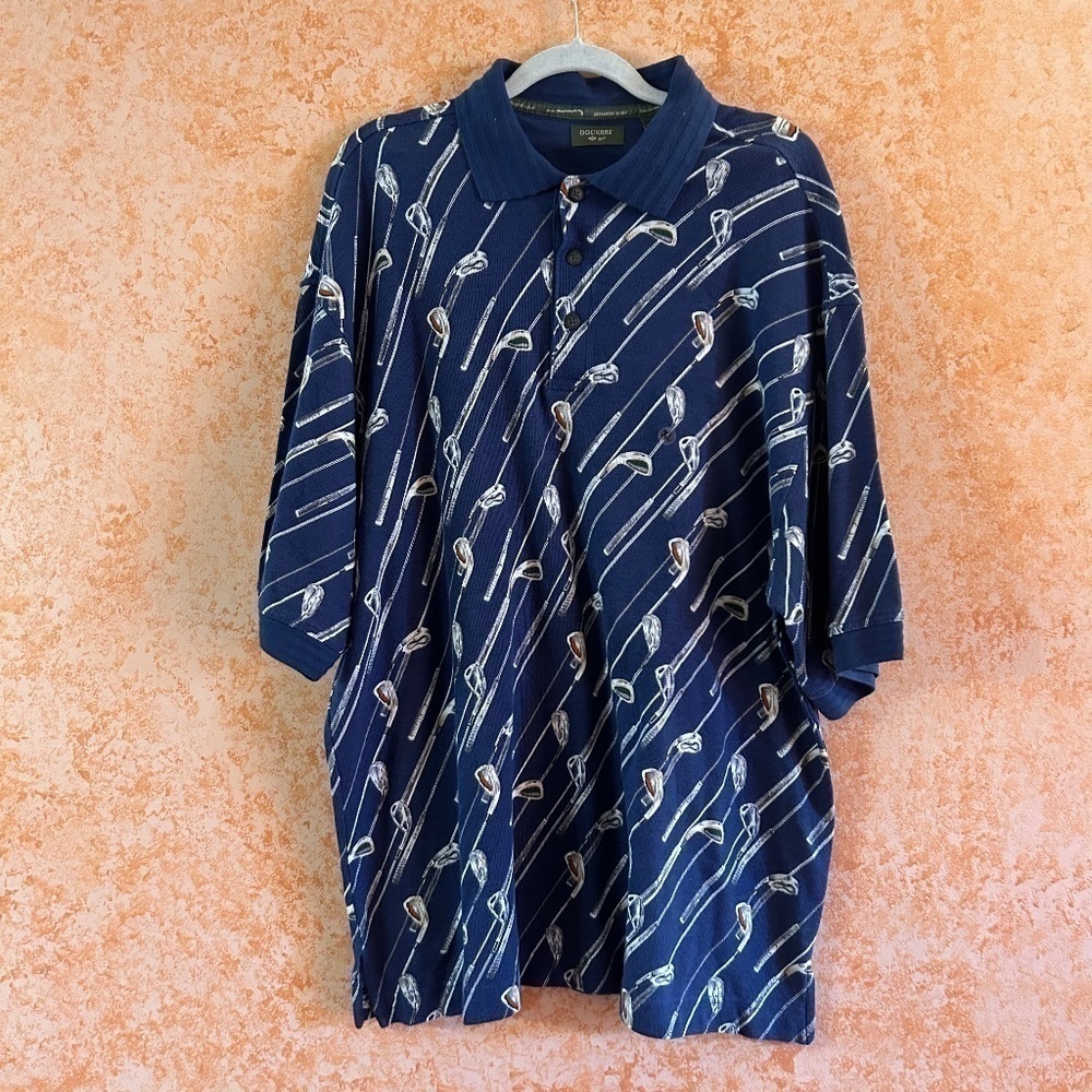DOCKERS GOLF Polo Shirt size XL